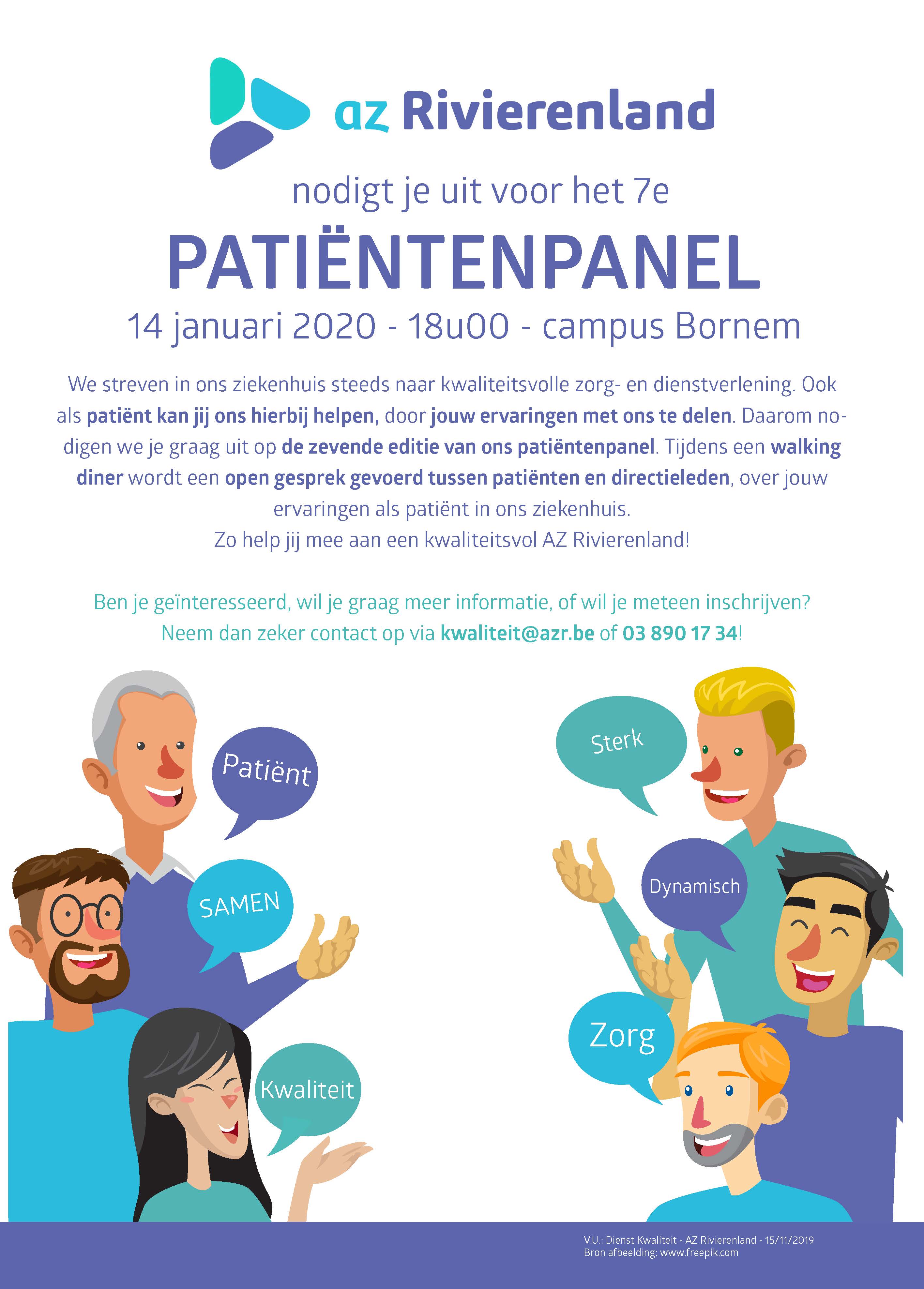 7de patiëntenpanel strategische doelstellingen