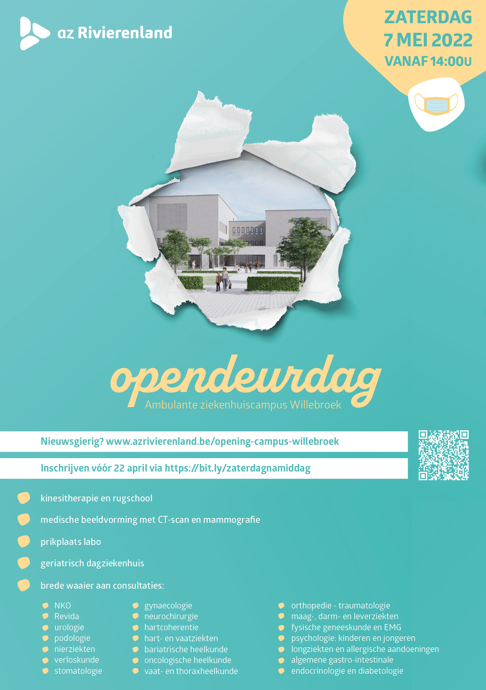 opening campus Willebroek flyer