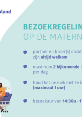 Richtlijnen bezoekregeling materniteit