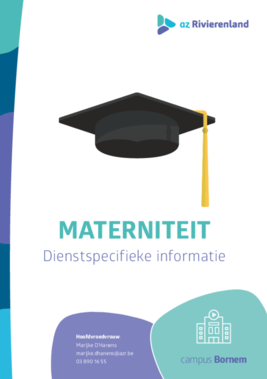 Stagebrochure materniteit Bornem