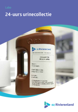 24-uurs urinecollectie