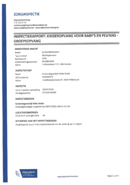 Inspectie Wille Wolle 28 07 2026 - verslag